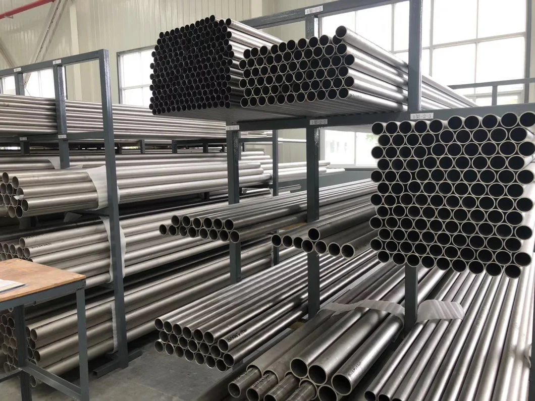 Factory Supply Exhaust Titanium Alloy Material Metal Tube